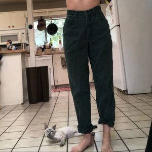 Deep Green High Waisted Denim VINTAGE